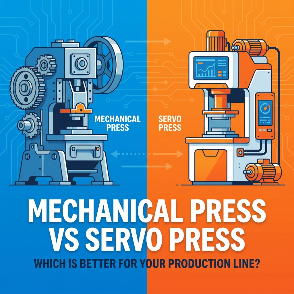 Mechanische Presse vs. Servopresse: Was ist besser f&uuml;r Ihre Produktionslinie?