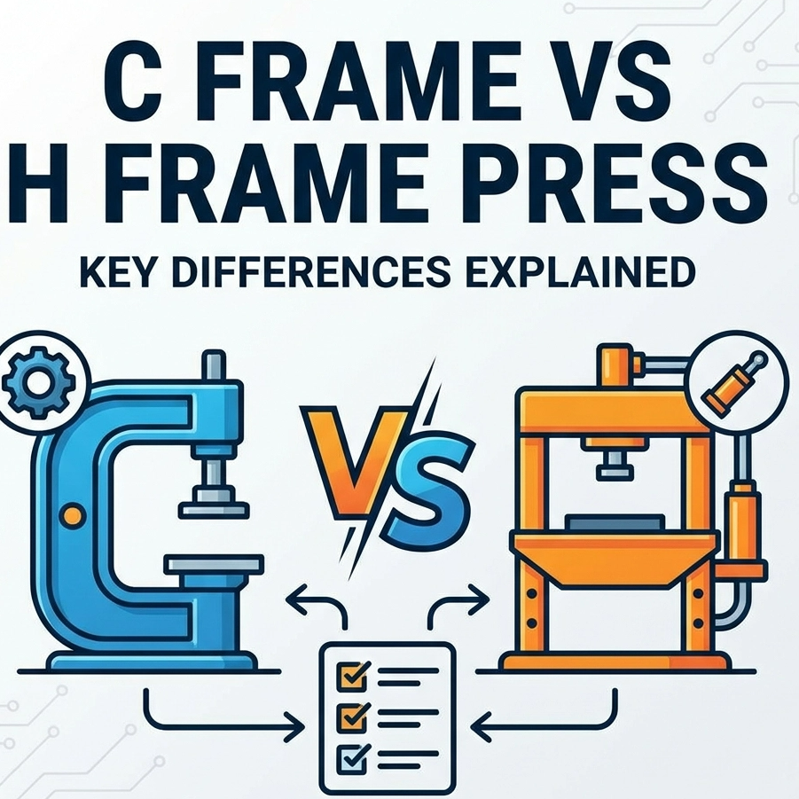 C-Frame-Presse vs. H-Frame-Presse: Die wichtigsten Unterschiede erkl&auml;rt