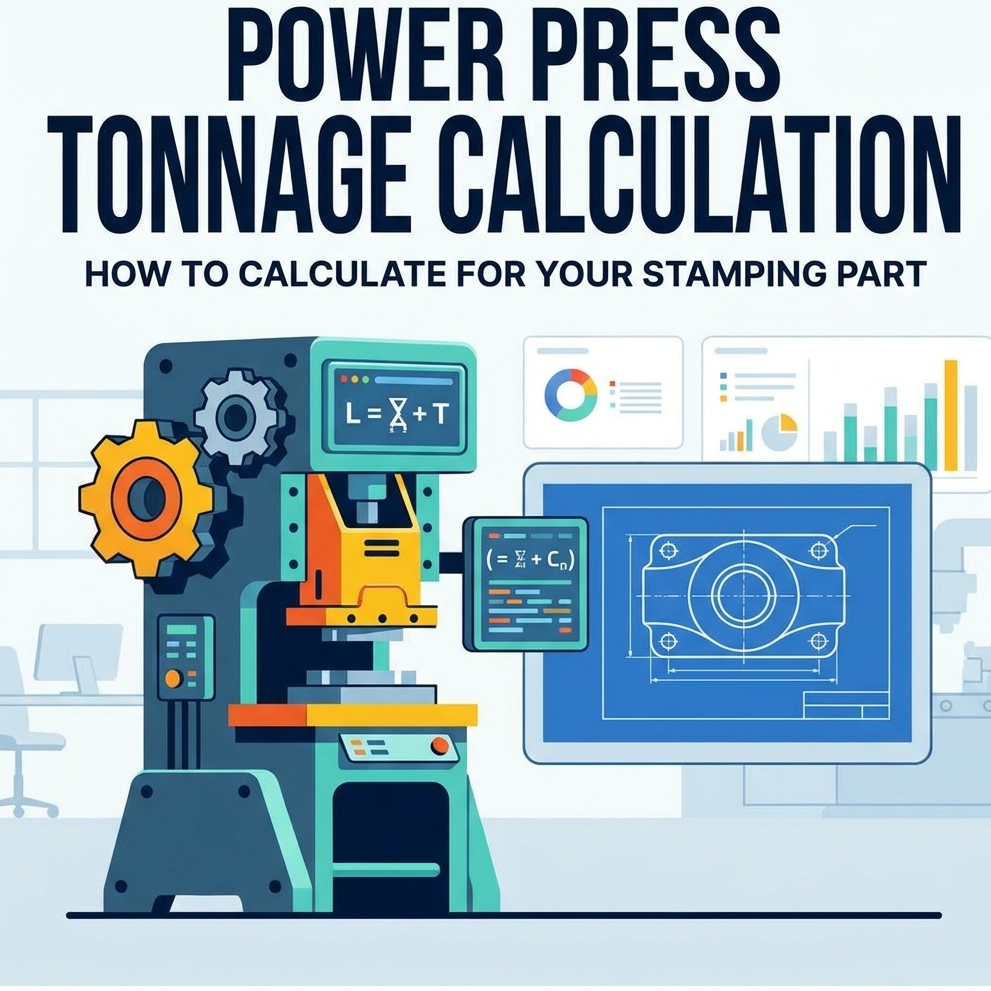 So berechnen Sie die Power-Press-Tonnage f&uuml;r Ihr Stanzteil