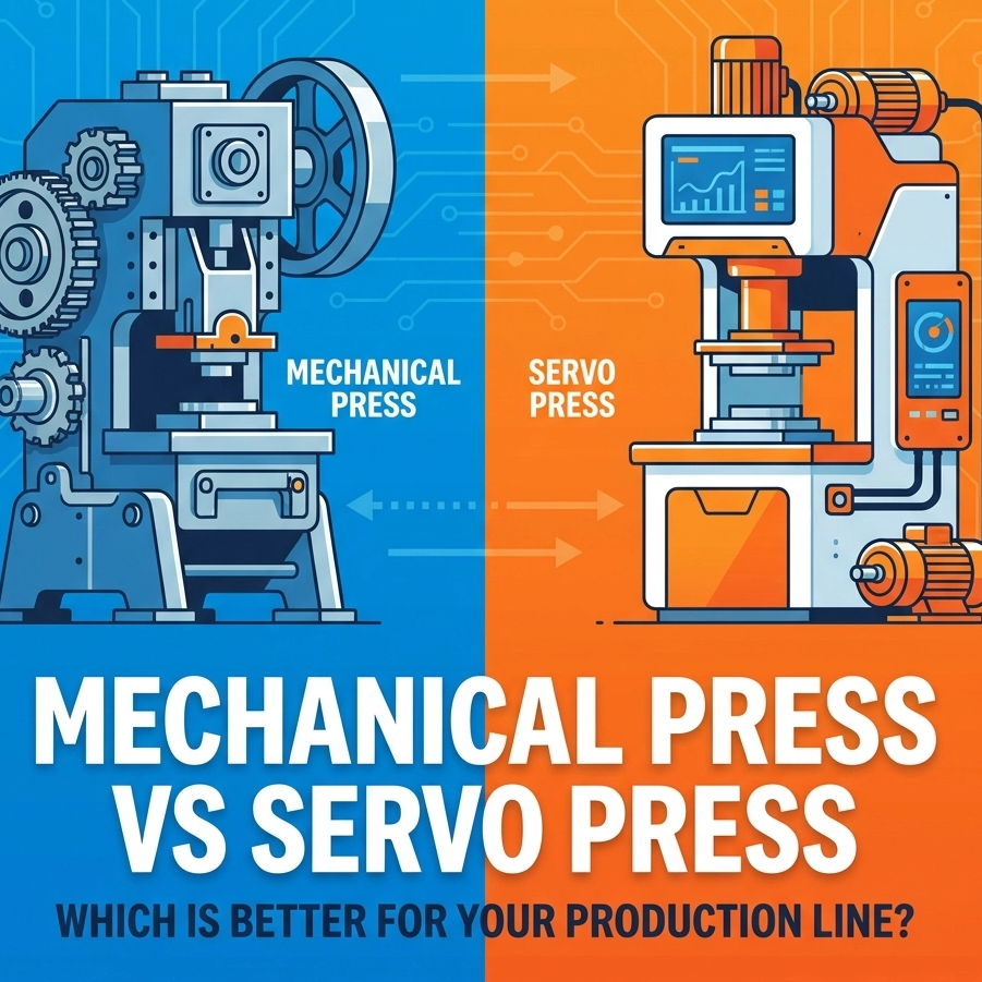 Mechanische Presse vs. Servopresse: Was ist besser f&uuml;r Ihre Produktionslinie?